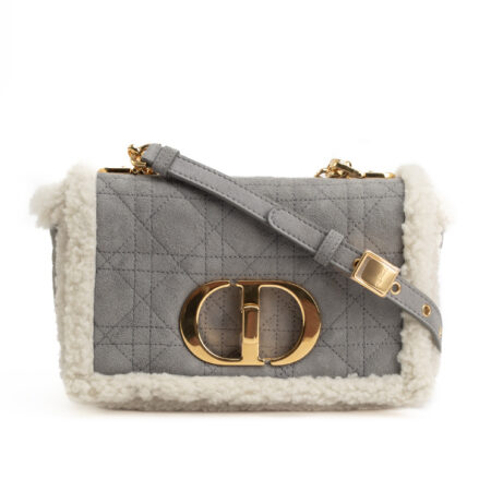 Dior Caro Shearling Bag Small