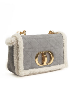 Dior Caro Shearling Bag Small