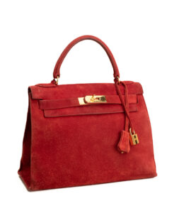 Hermes Kelly 28 Suede