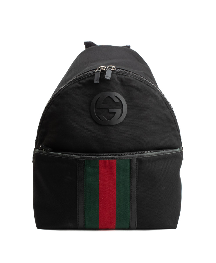 Gucci Parana Web Backpack