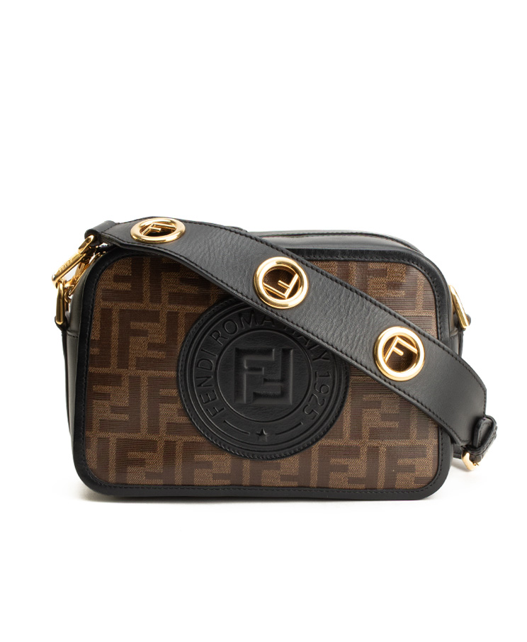 Fendi F is Fendi FF 1974 Stamp Patch Camera Bag