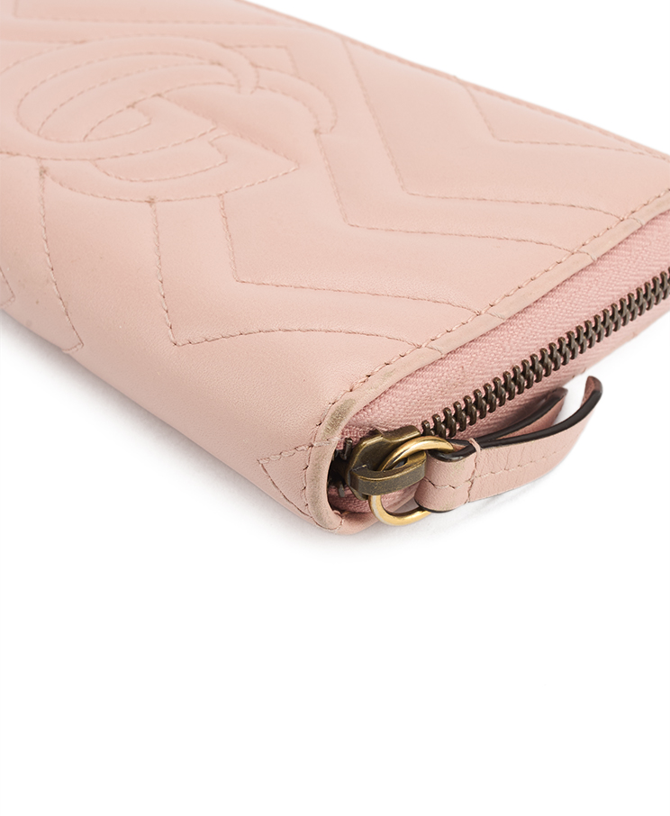 Gucci GG Marmont Zip Around Wallet