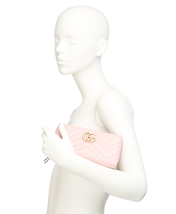 Gucci GG Marmont Zip Around Wallet