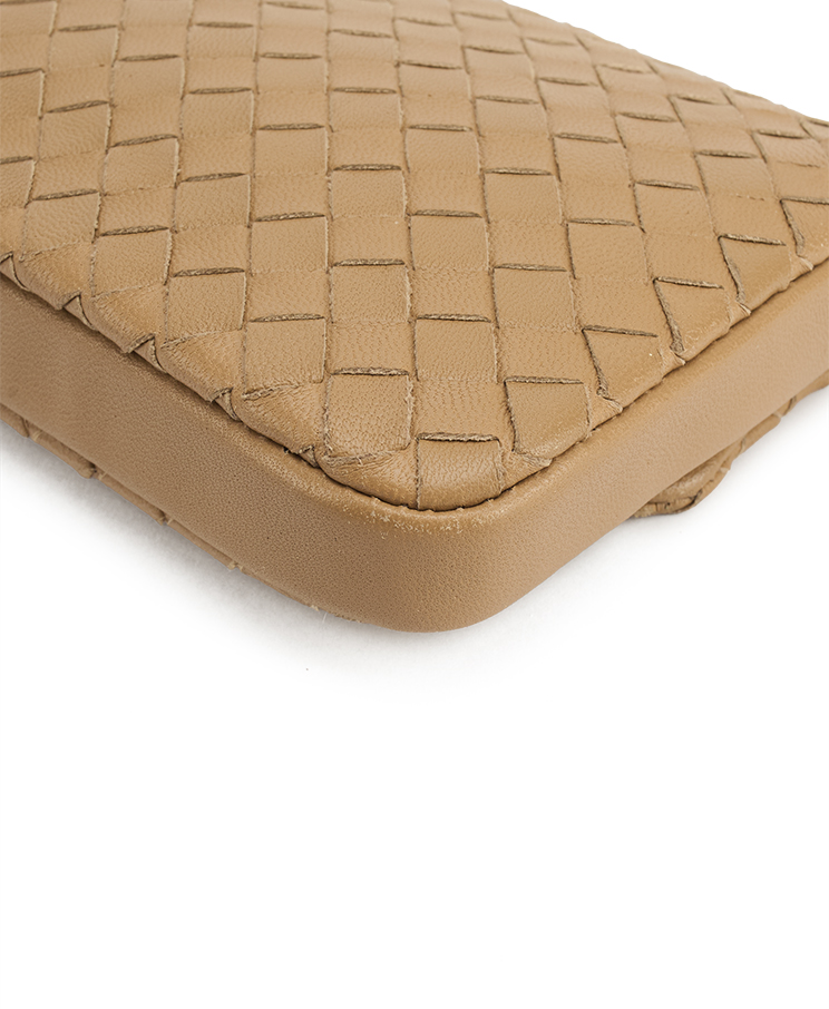 Bottega Veneta Turn-Lock Flap Clutch Mini