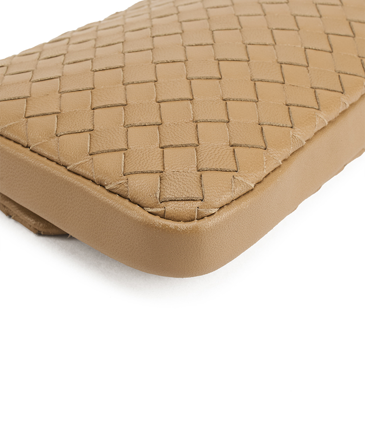 Bottega Veneta Turn-Lock Flap Clutch Mini