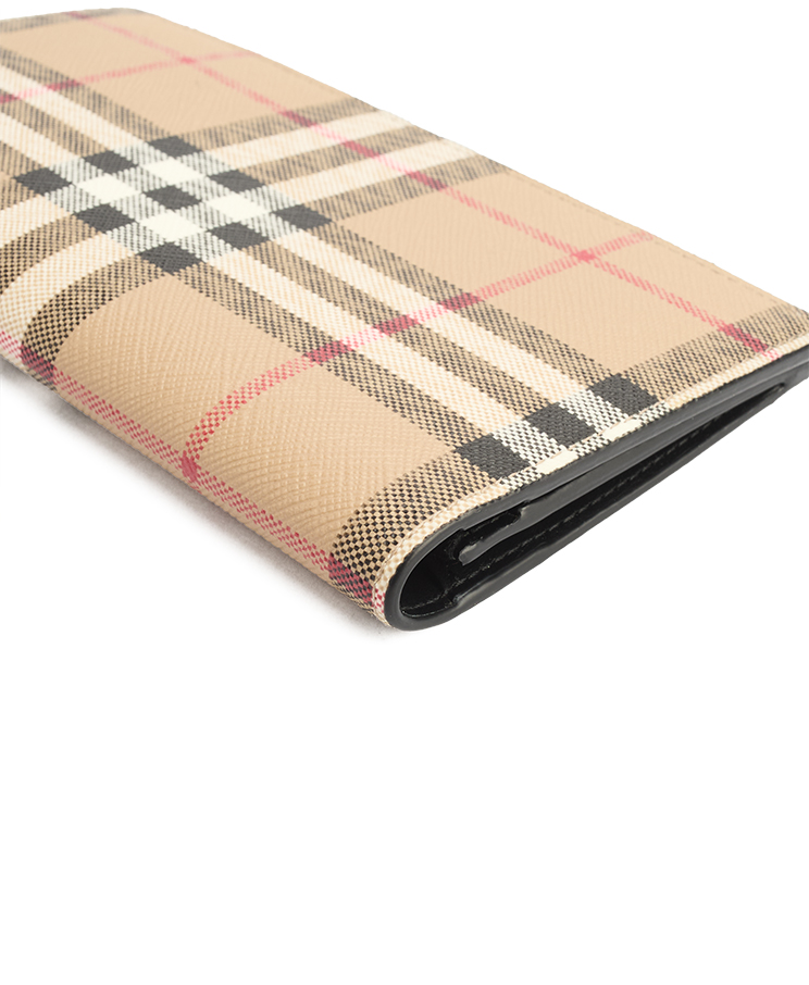 Burberry Check Continental Wallet