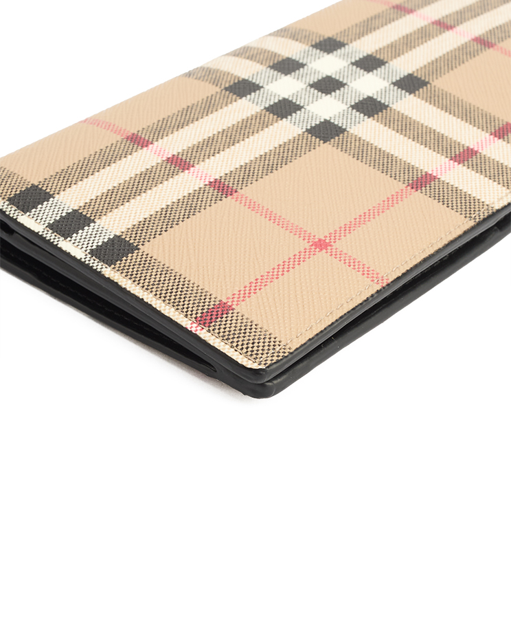 Burberry Check Continental Wallet