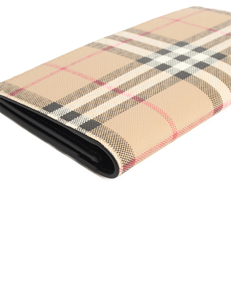 Burberry Check Continental Wallet