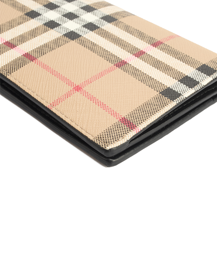 Burberry Check Continental Wallet