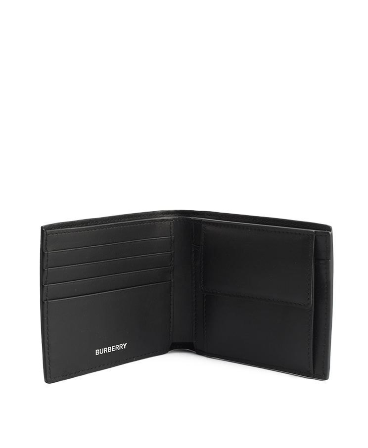 Burberry Check Bifold Coin Wallet