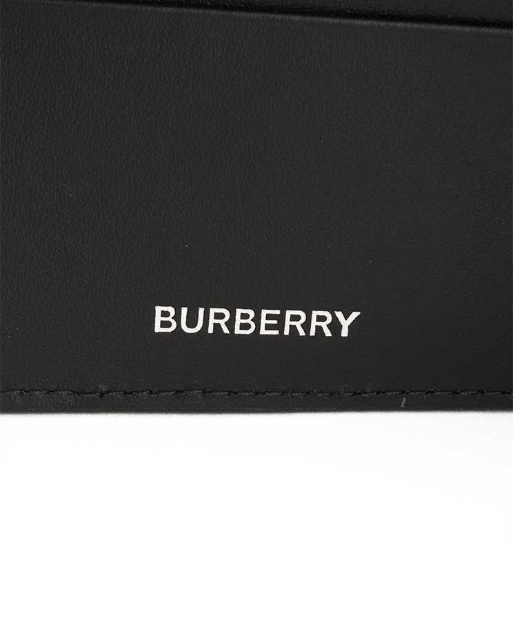 Burberry Check Bifold Coin Wallet
