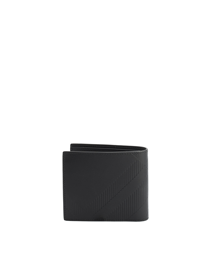Burberry Check Bifold Coin Wallet