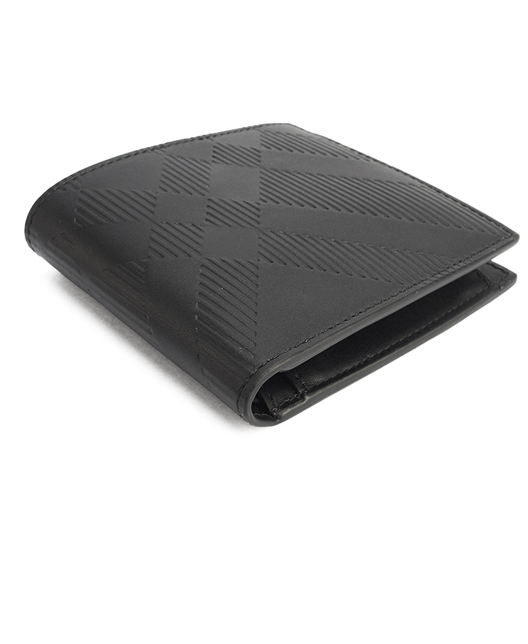 Burberry Check Bifold Coin Wallet