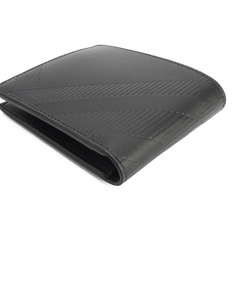 Burberry Check Bifold Coin Wallet