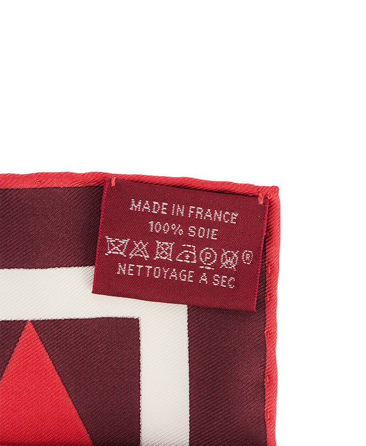 Hermes Scarf ‘Lettres Au Carre’