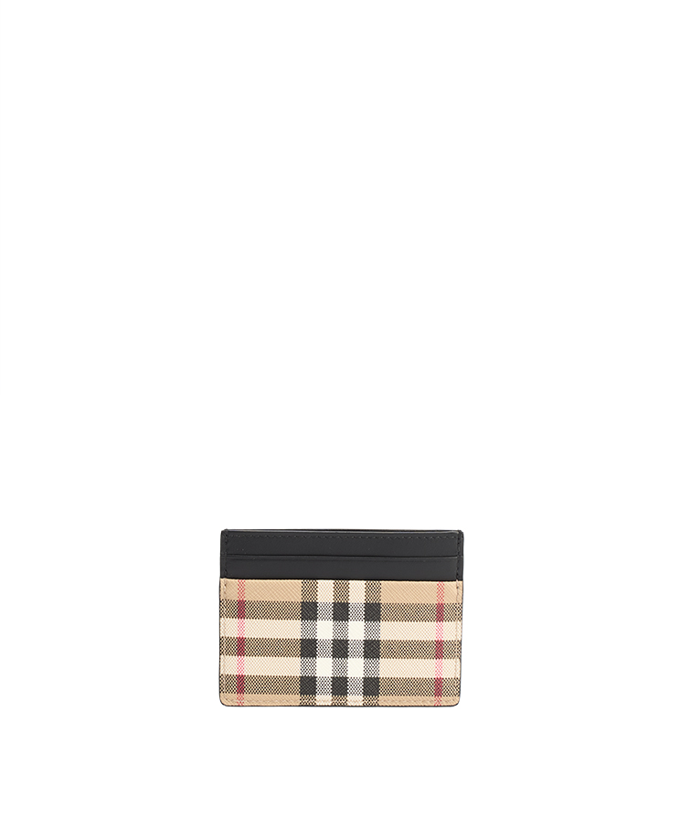 Burberry Check Card Case