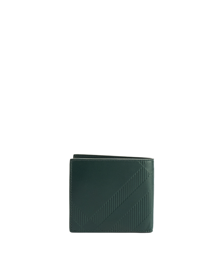 Burberry Check Bifold Coin Wallet