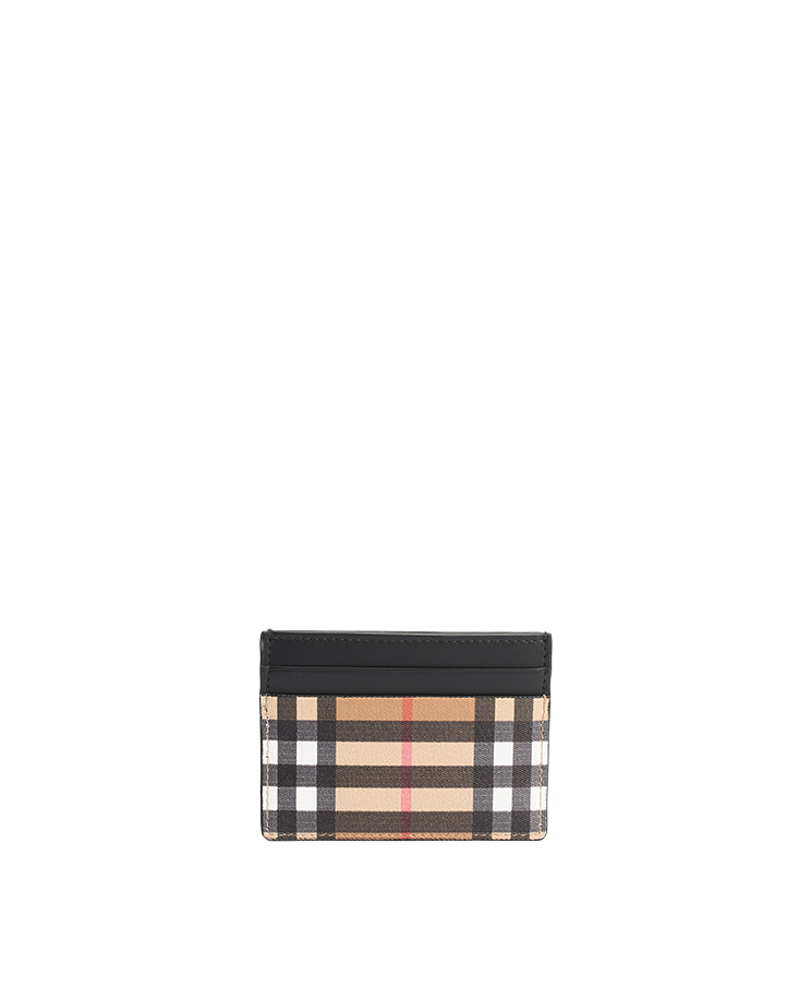 Burberry Check Card Case
