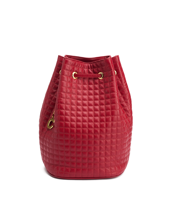 Celine C Charm Bucket Backpack Small