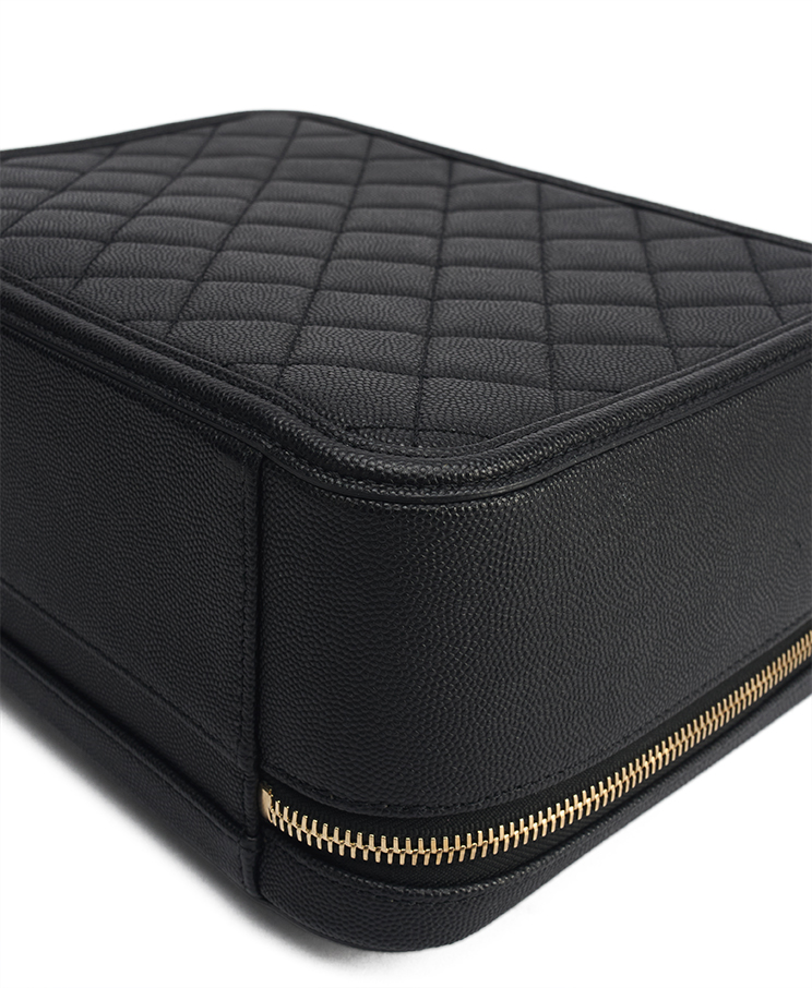Chanel Filigree Vanity Case Large
