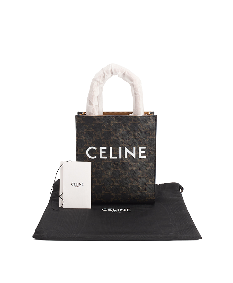 Celine Vertical Cabas Tote Mini