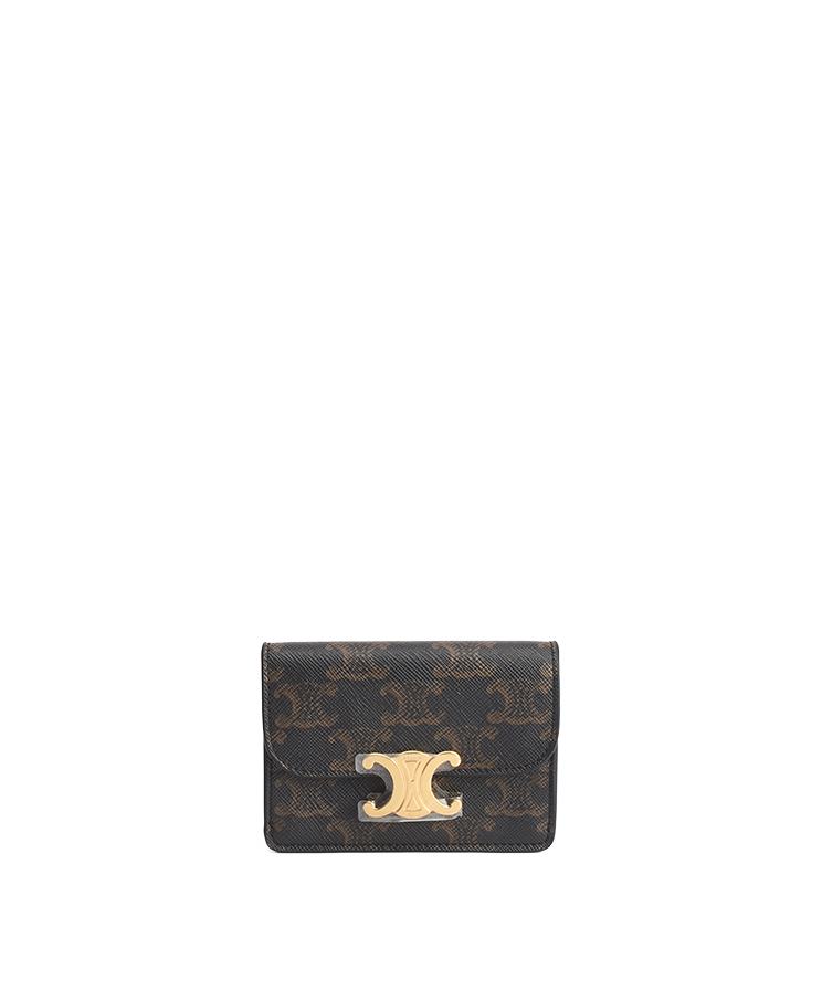 Celine Card Holder With Flap
