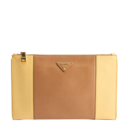 Prada Zip Clutch