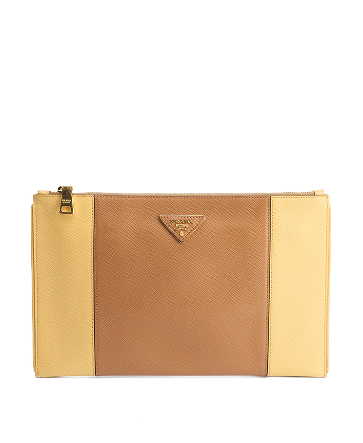 Prada Zip Clutch