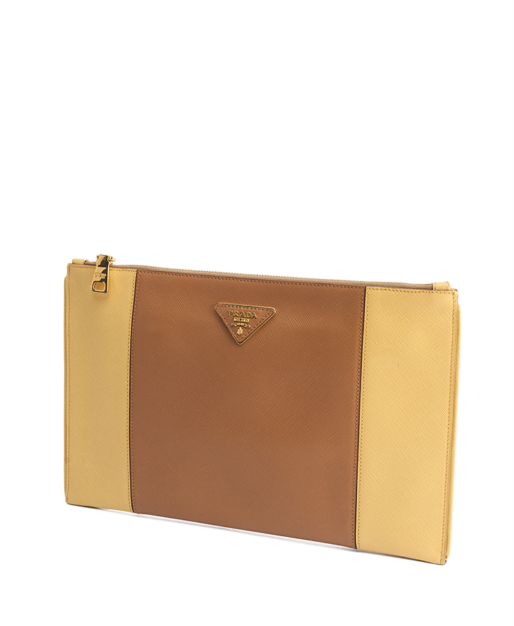 Prada Zip Clutch