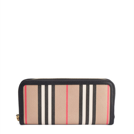 Burberry Zip Around Continental Wallet