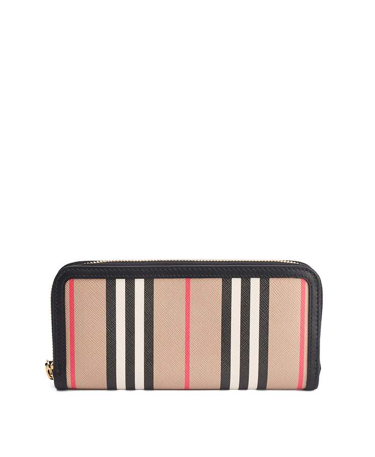 Burberry Zip Around Continental Wallet