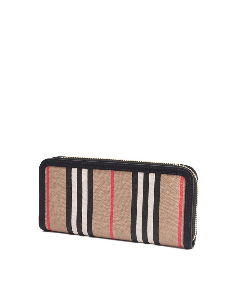 Burberry Zip Around Continental Wallet