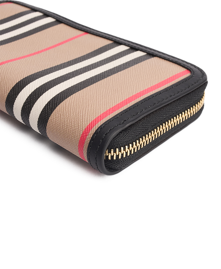 Burberry Zip Around Continental Wallet