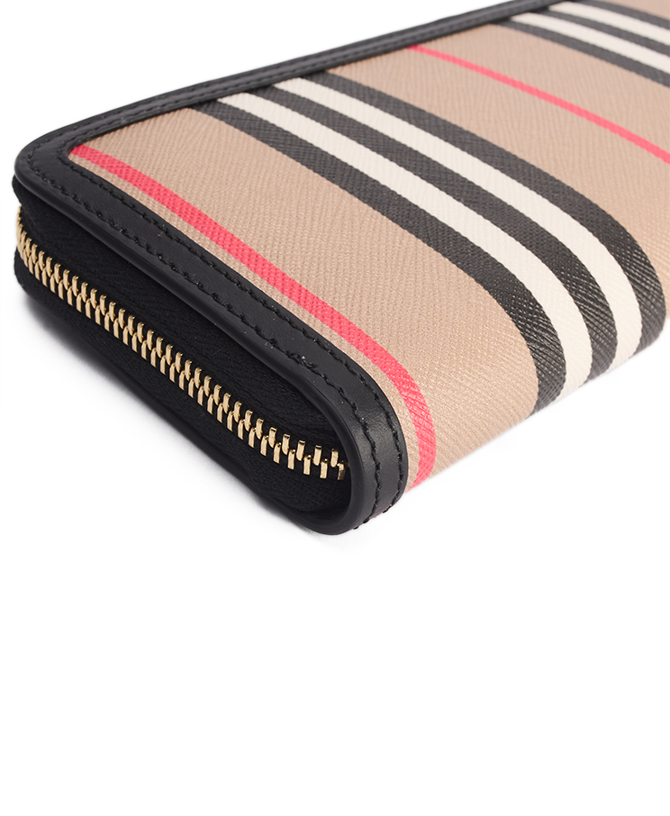 Burberry Zip Around Continental Wallet