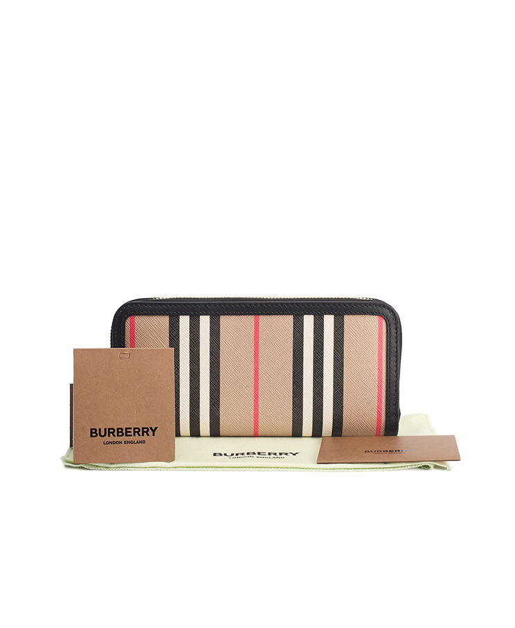Burberry Zip Around Continental Wallet