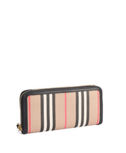 Burberry Zip Around Continental Wallet