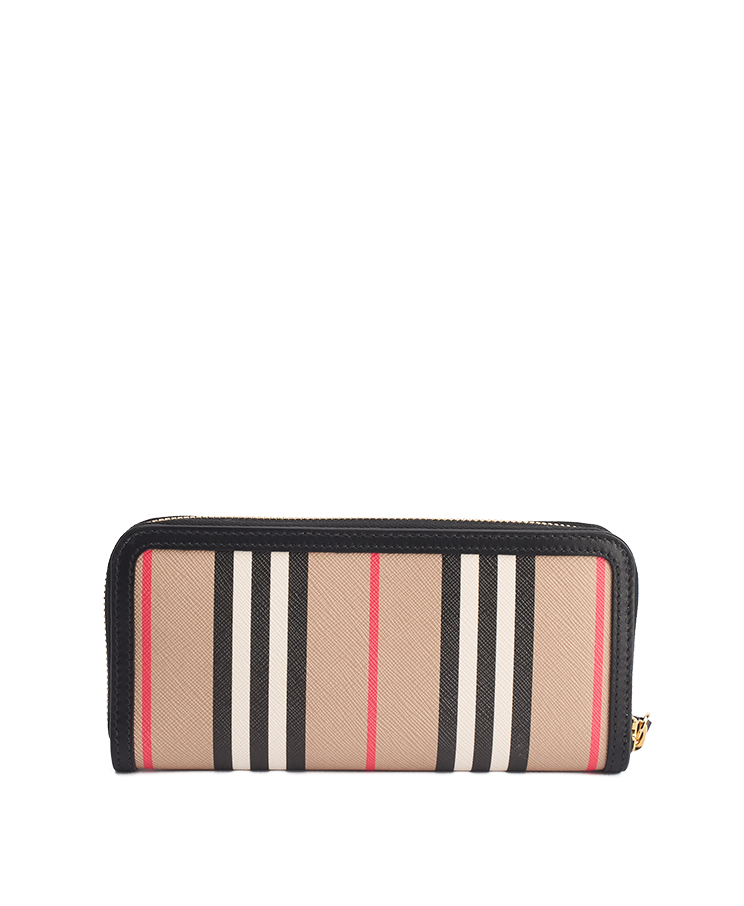Burberry Zip Around Continental Wallet