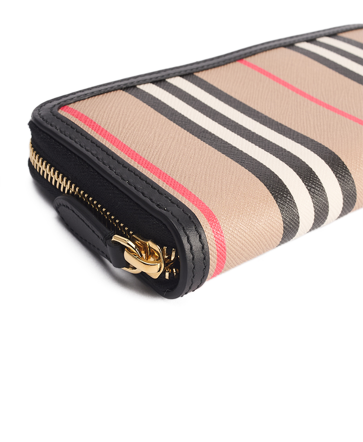 Burberry Zip Around Continental Wallet