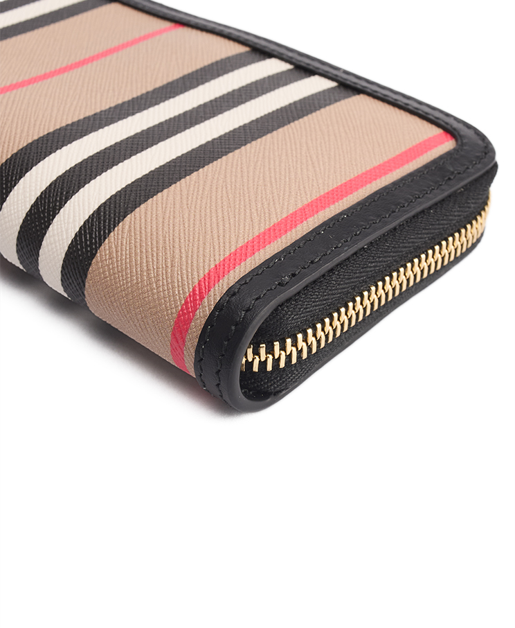 Burberry Zip Around Continental Wallet