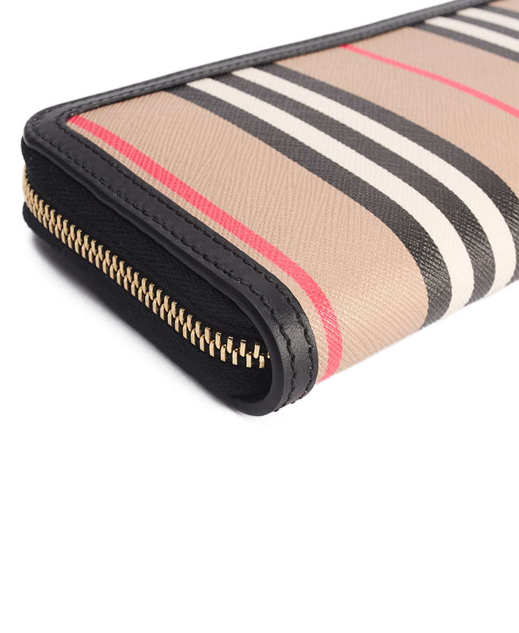 Burberry Zip Around Continental Wallet