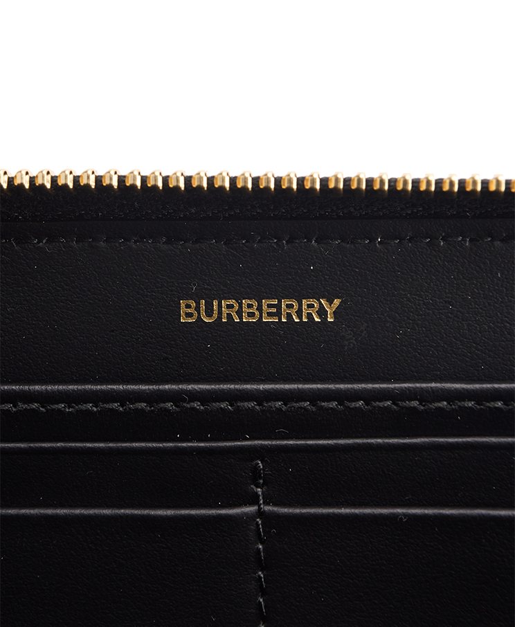 Burberry Zip Around Continental Wallet