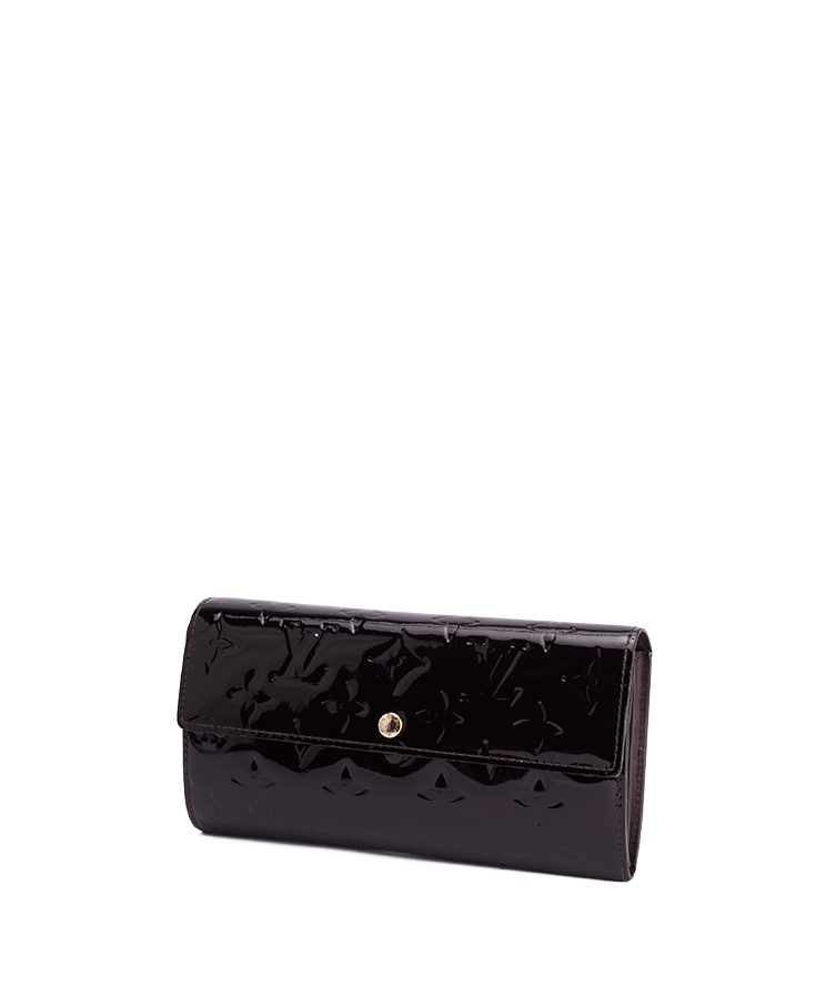 Louis Vuitton Vernis Sarah Continental Wallet