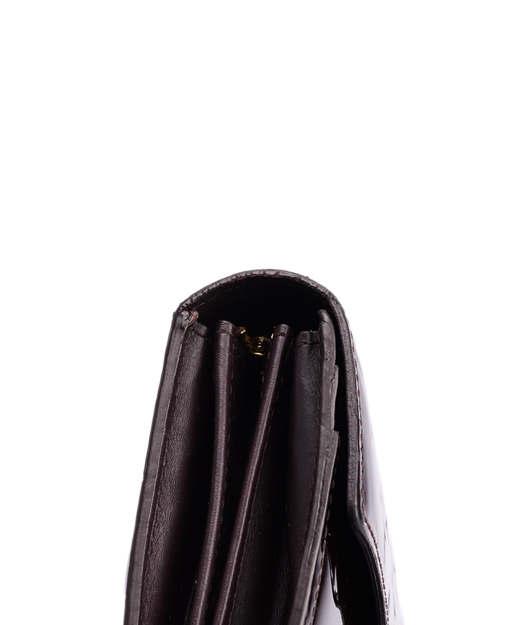 Louis Vuitton Vernis Sarah Continental Wallet