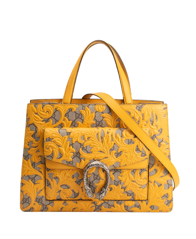 Gucci Dionysus Arabesque Convertible Tote Medium