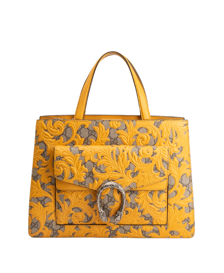 Gucci Dionysus Arabesque Convertible Tote Medium