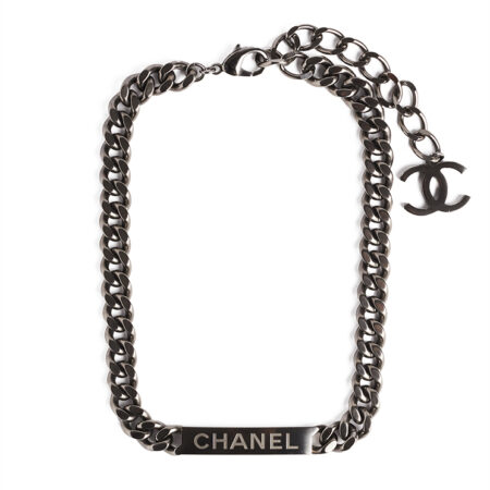Chanel ID Curb Chain Necklace