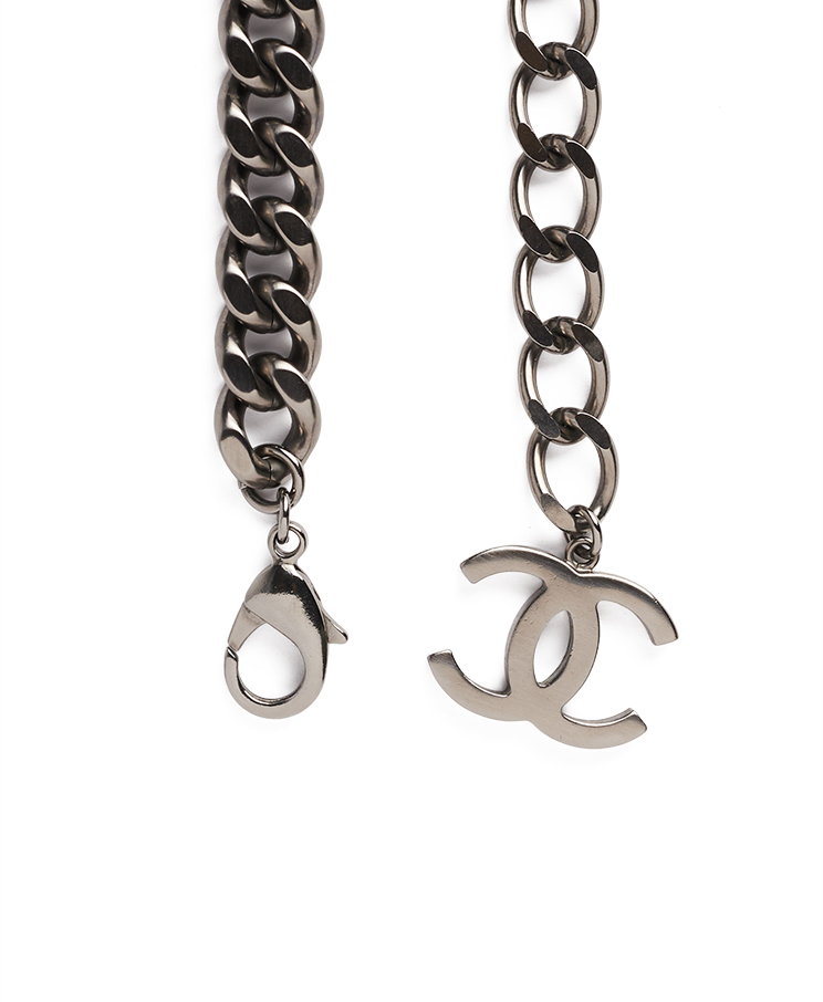 Chanel ID Curb Chain Necklace