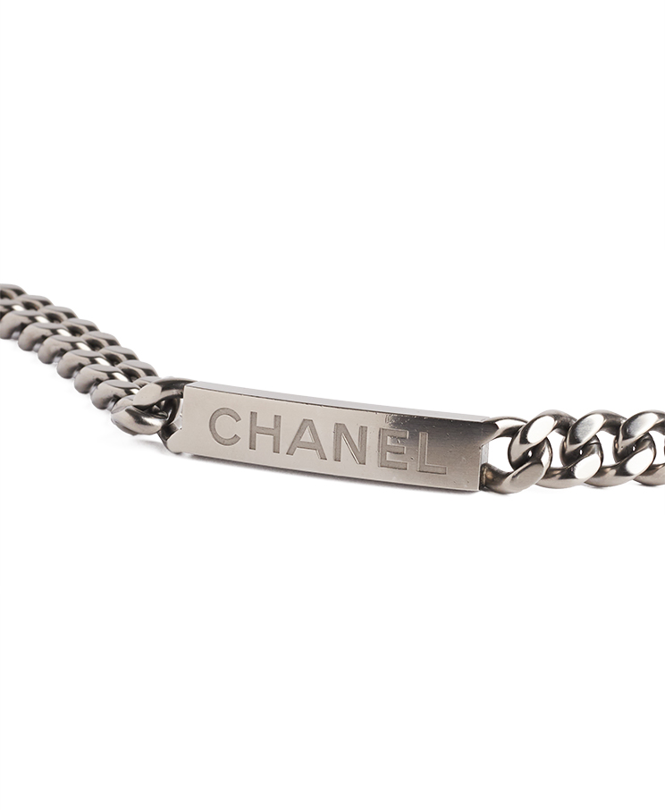Chanel ID Curb Chain Necklace