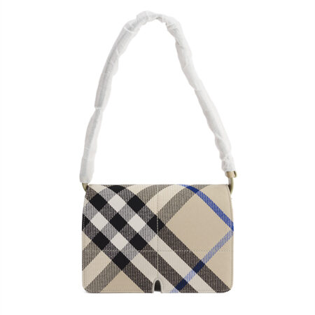 Burberry Snip Checked Shoulder Bag