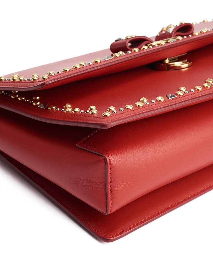 Salvatore Ferragamo Ginny Studded Medium